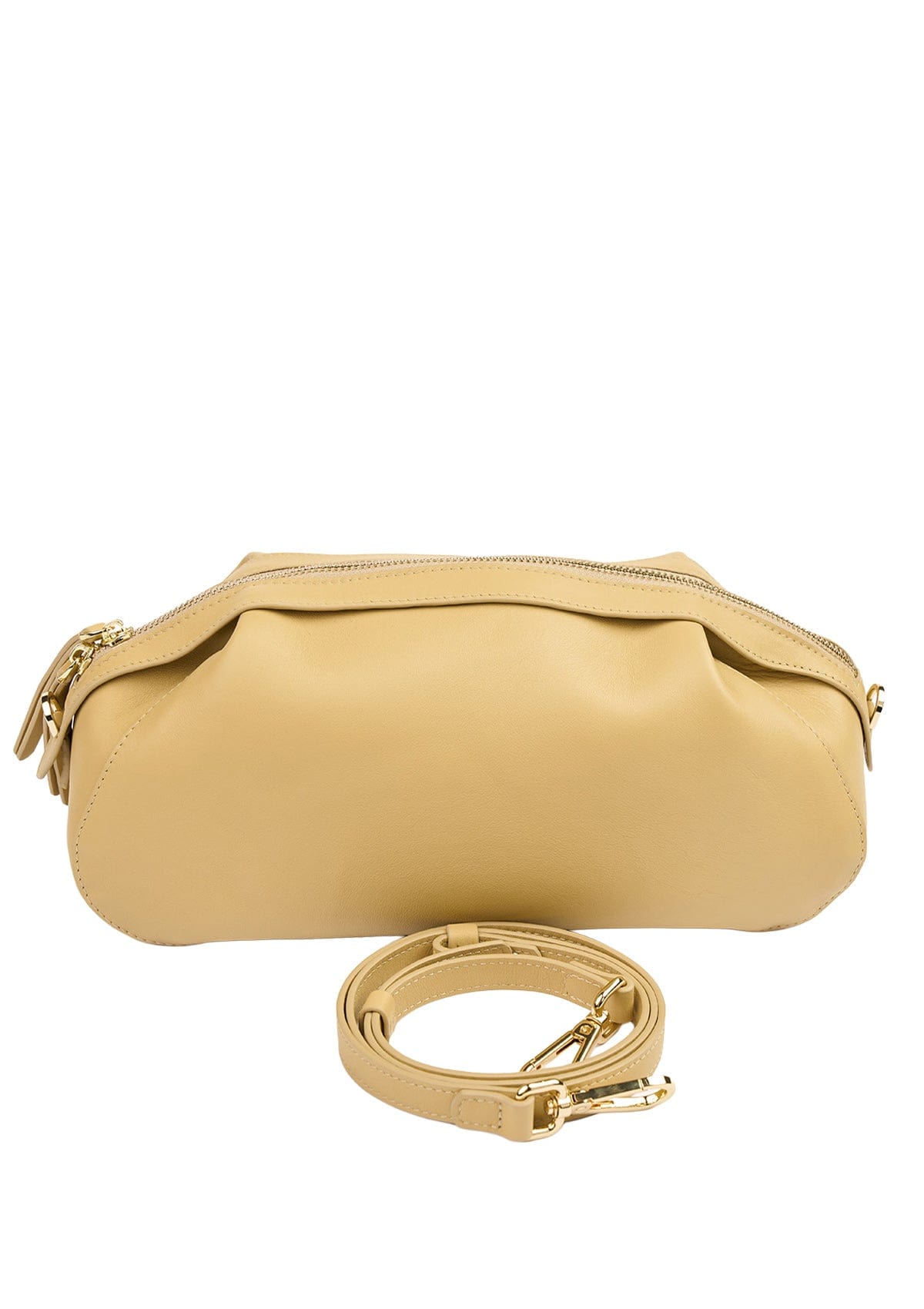 Geantă dama piele naturală Étape Venice Banana Nappa