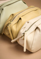 Geantă dama piele naturală Étape Venice Banana Nappa