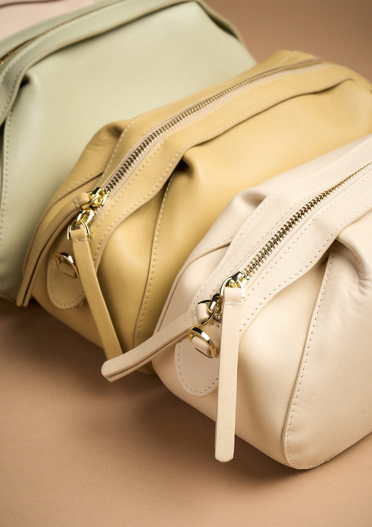 Geantă dama piele naturală Étape Venice Banana Nappa