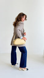 Geantă dama piele naturală Étape Venice Banana Nappa