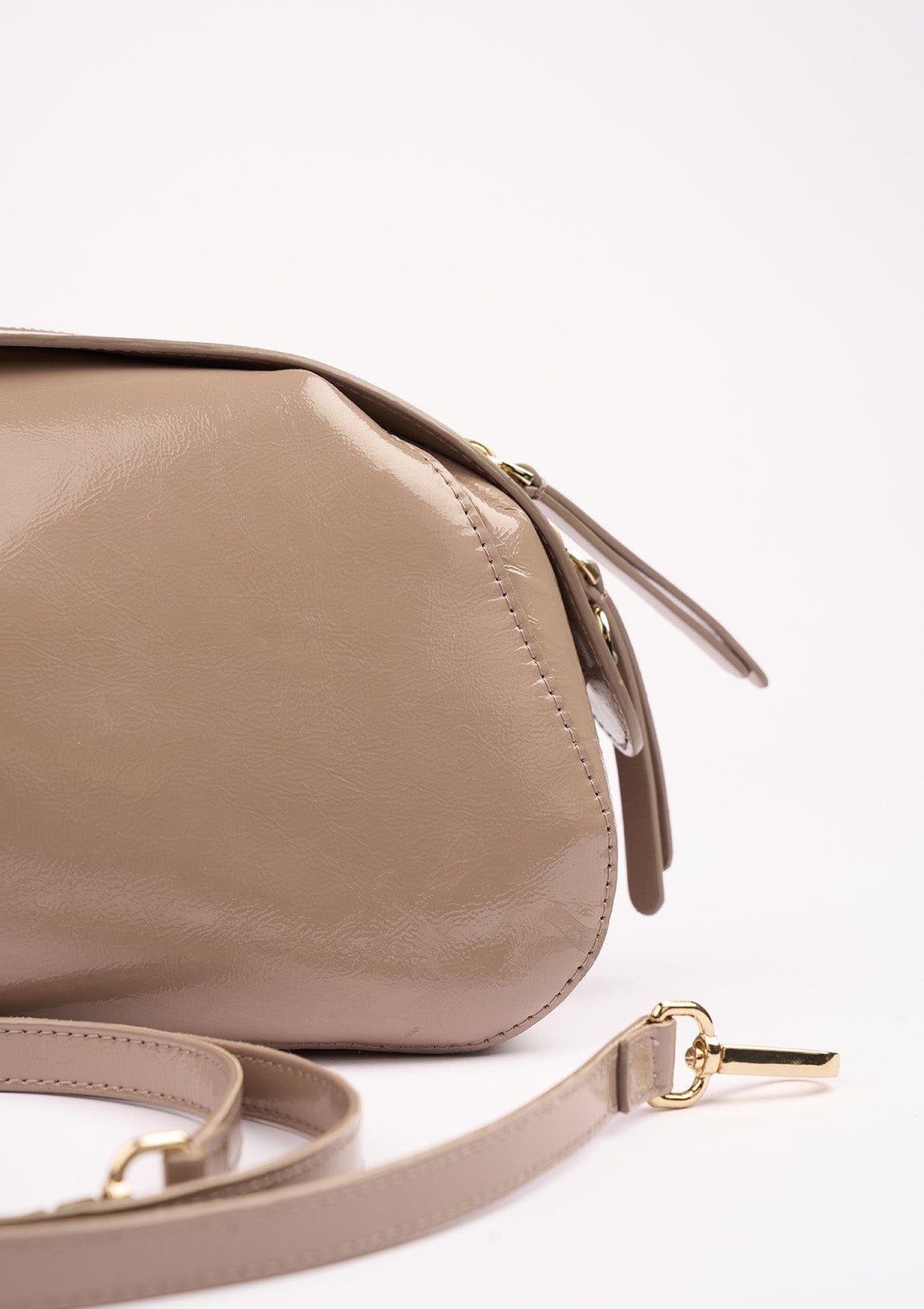 Geantă dama piele naturală Étape Venice Beige Lacca