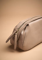 Geantă dama piele naturală Étape Venice Beige Lacca