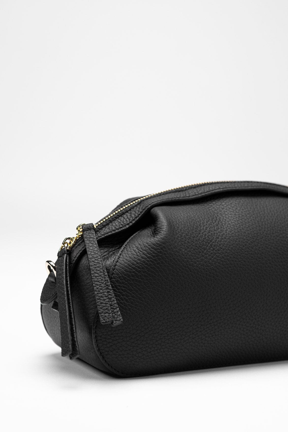 Geantă dama piele naturală Étape Venice Black Flotard