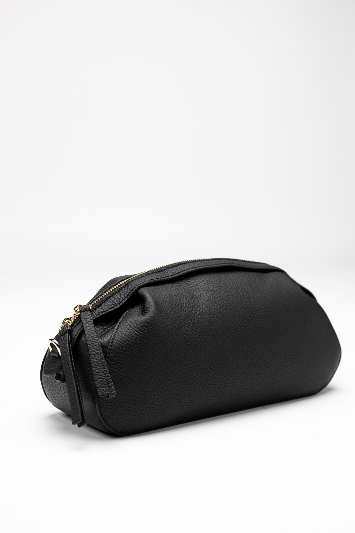 Geantă dama piele naturală Étape Venice Black Flotard