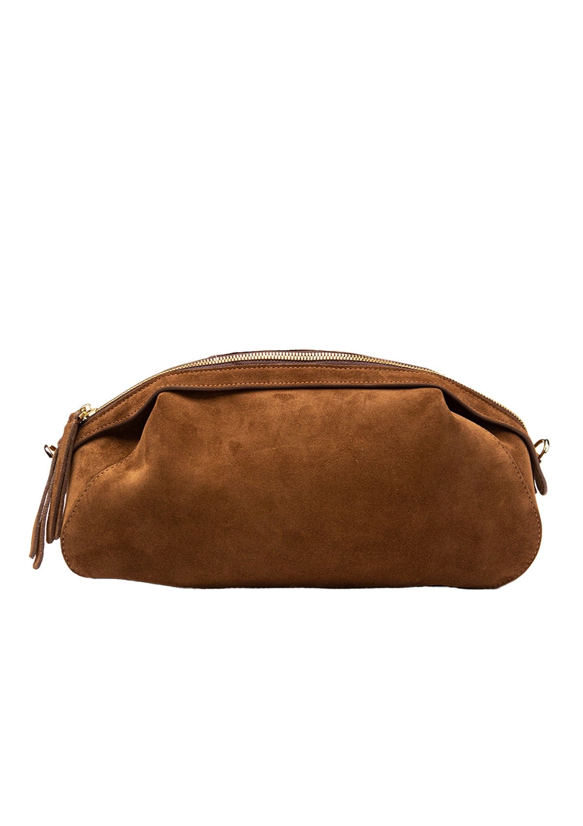 Geantă dama piele naturală de căprioară Étape Venice Brandy Suede