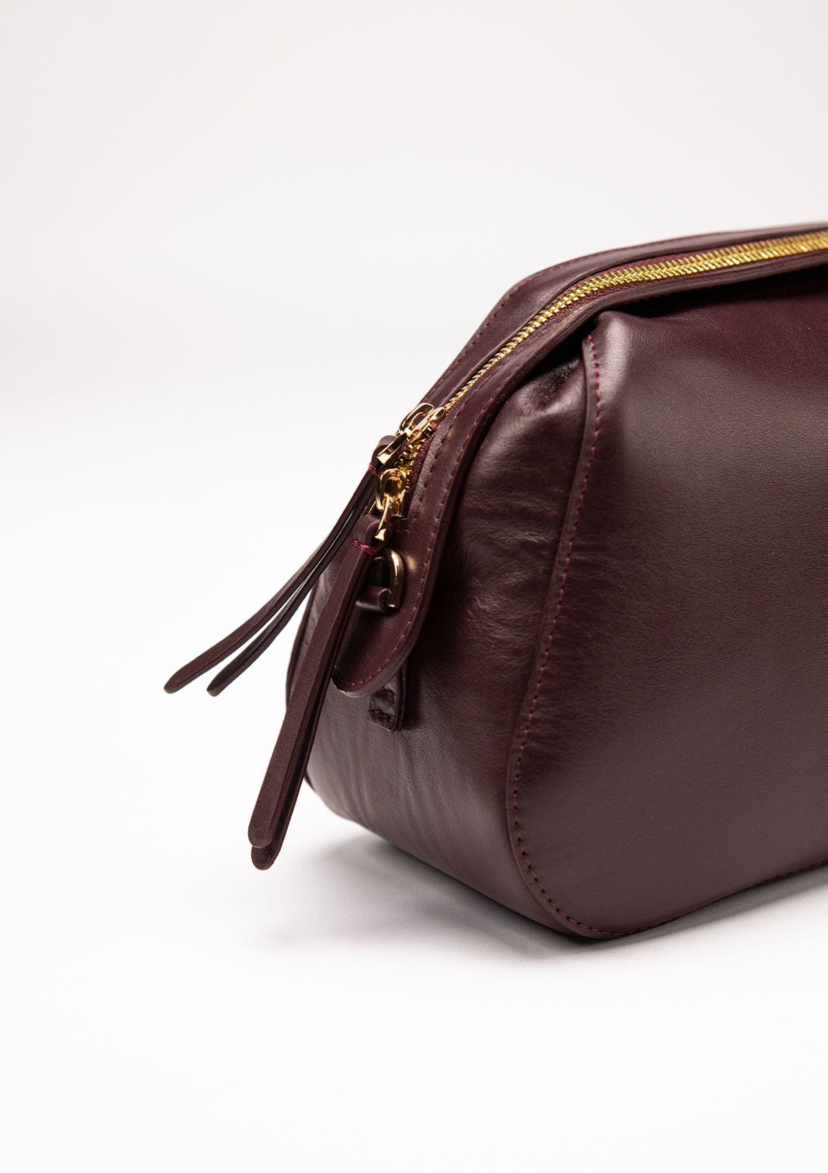 Geantă dama piele naturală Étape Venice Burgundy Nappa