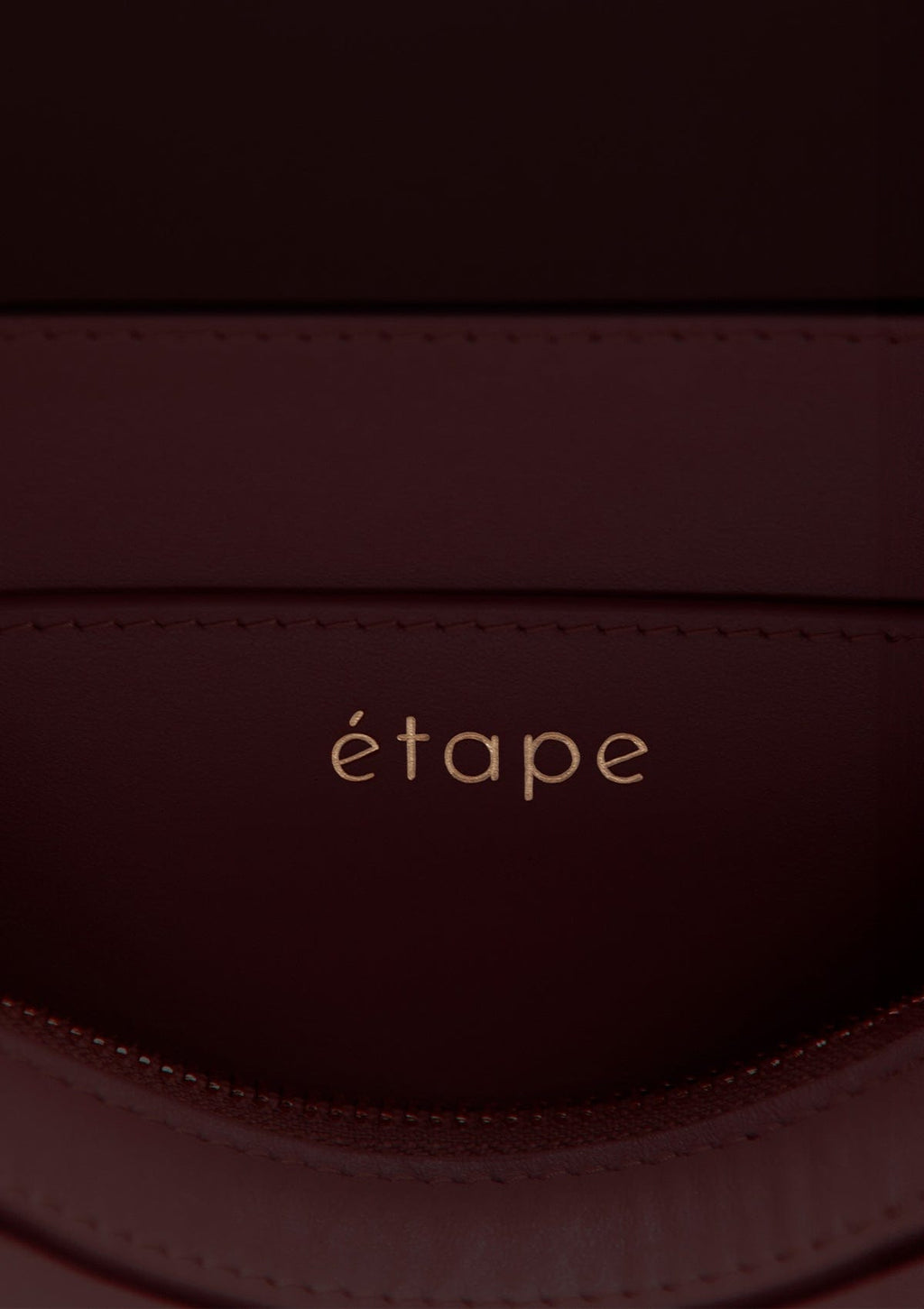 Geantă dama piele naturală Étape Venice Burgundy Nappa