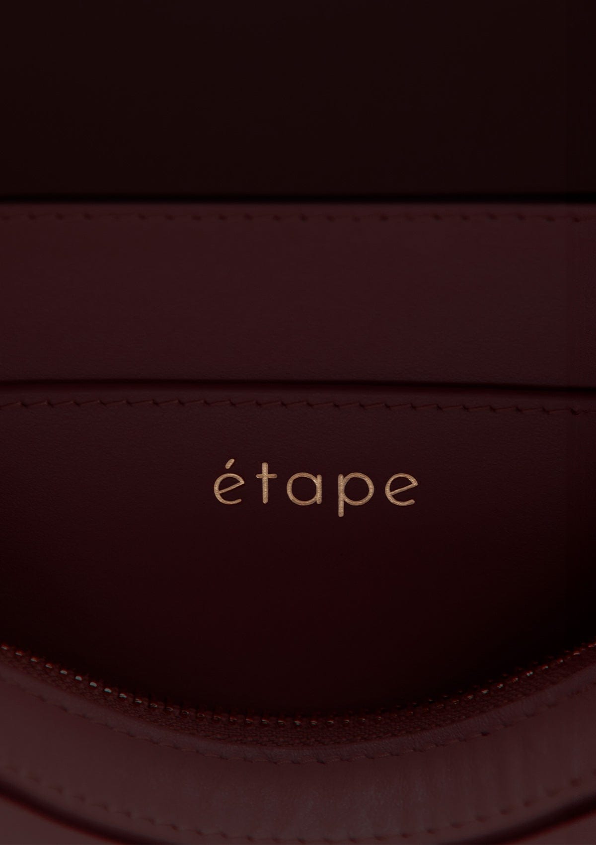 Geantă dama piele naturală Étape Venice Burgundy Nappa
