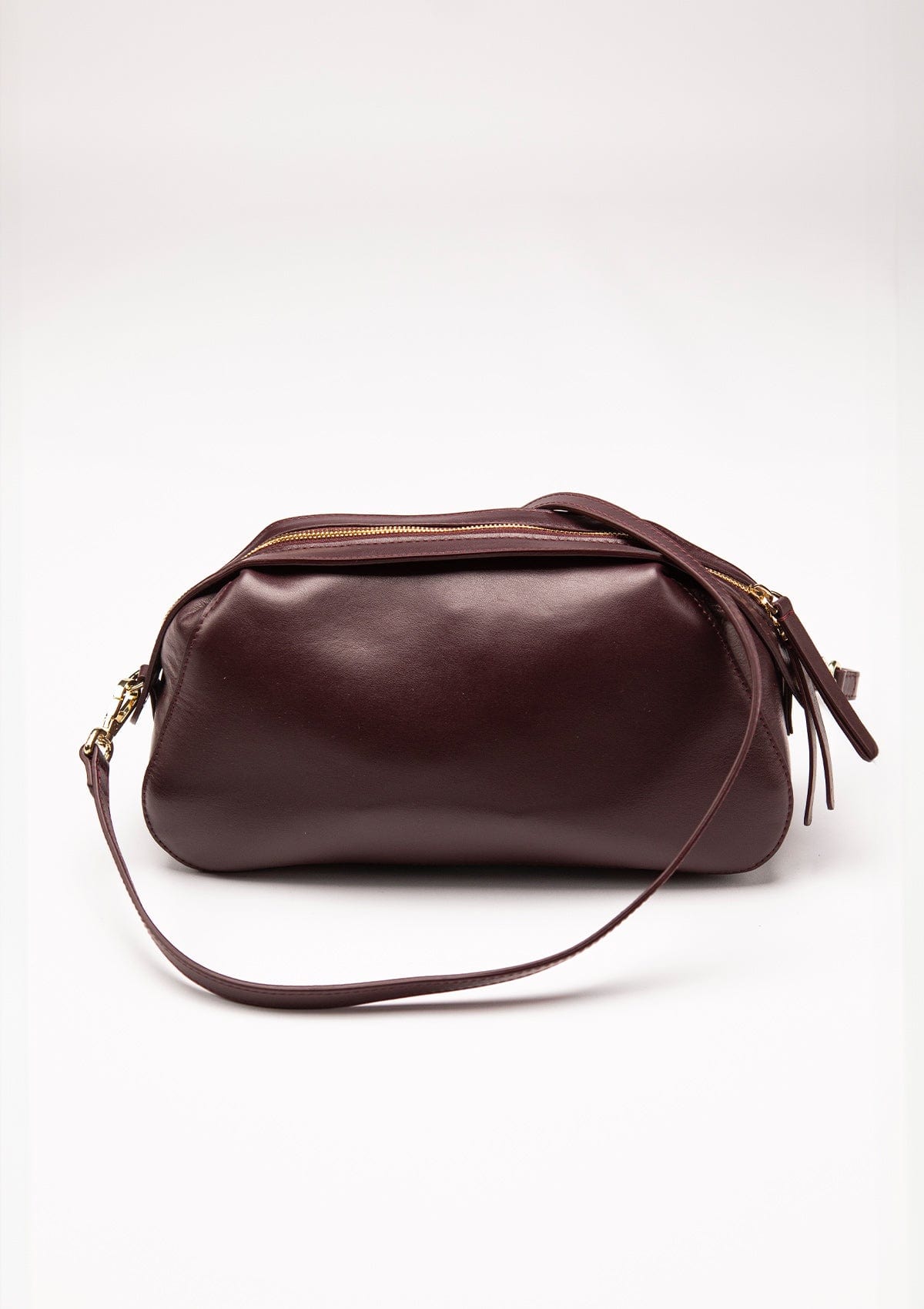 Geantă dama piele naturală Étape Venice Burgundy Nappa