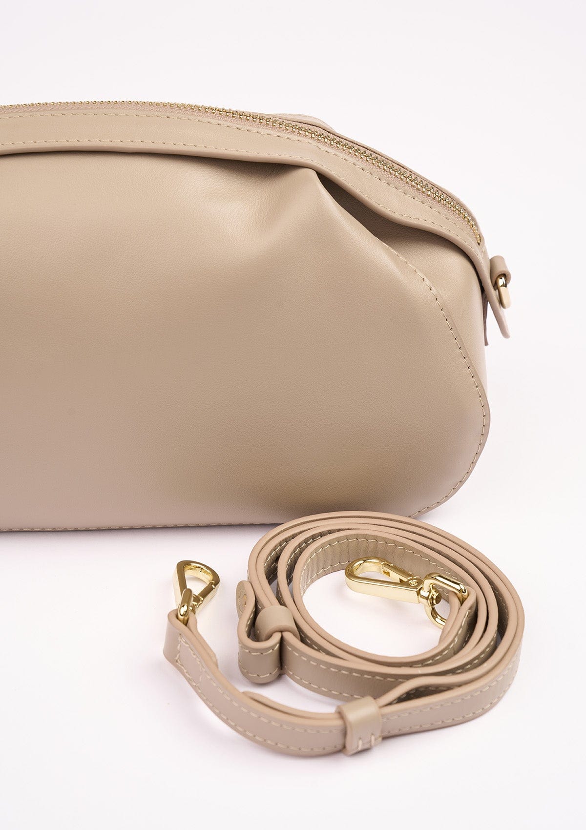 Geantă dama piele naturală Étape Venice Capuccino Nappa