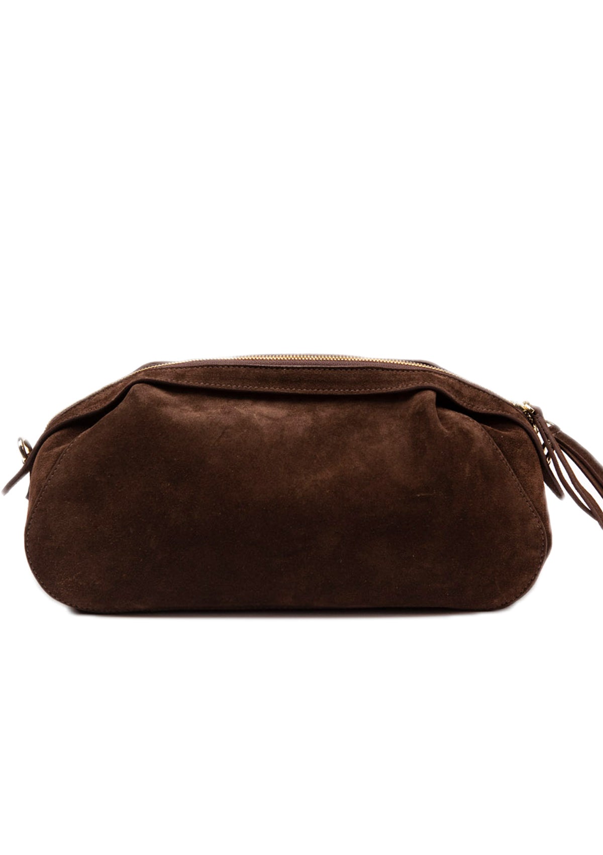 Geantă dama piele naturală de căprioară Étape Venice Chocolate Suede