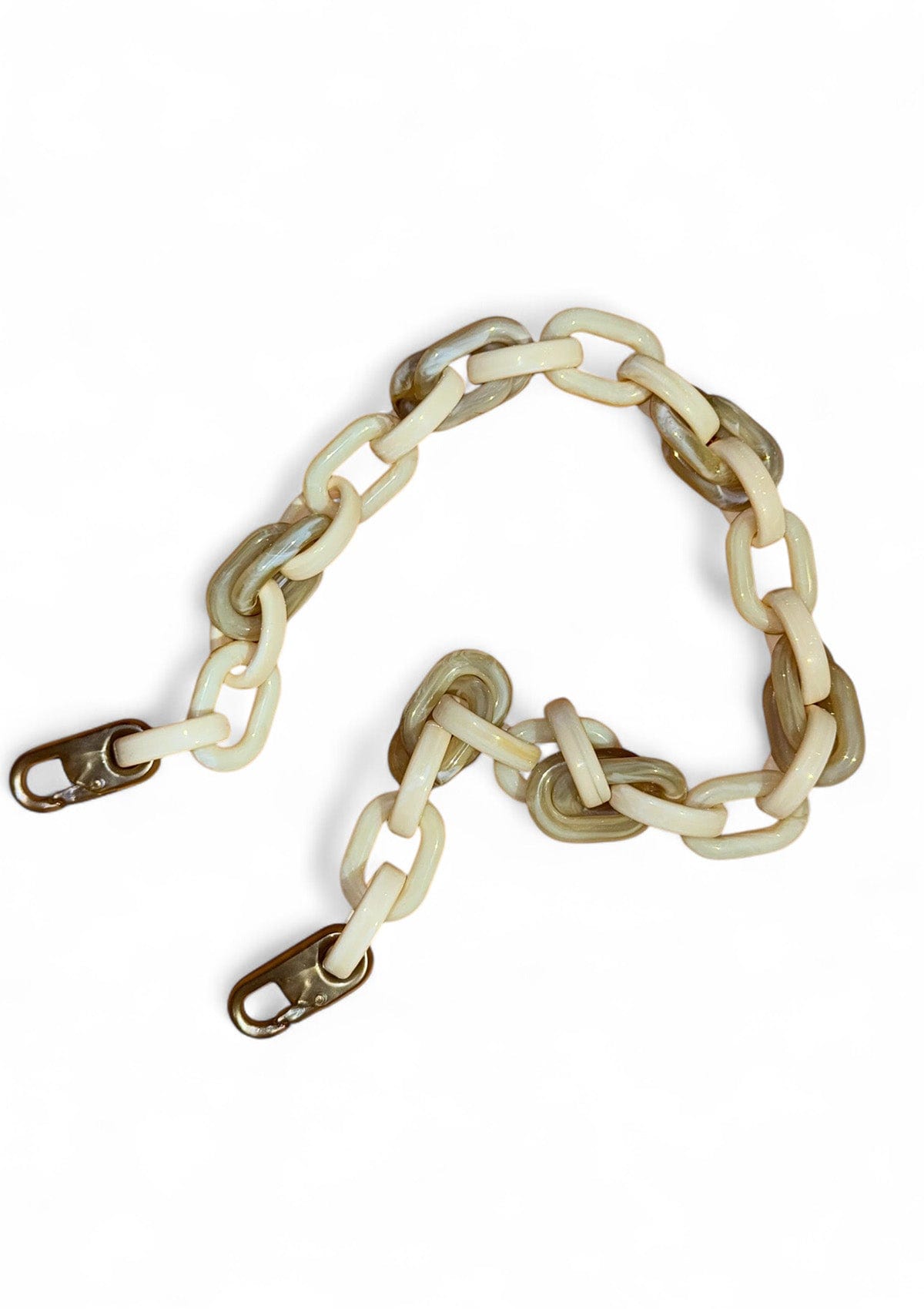 Curea-lanț pentru geantă Étape Venice - Color Matcha/Stone Marble