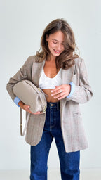 Geantă dama piele naturală Étape Venice Capuccino Nappa