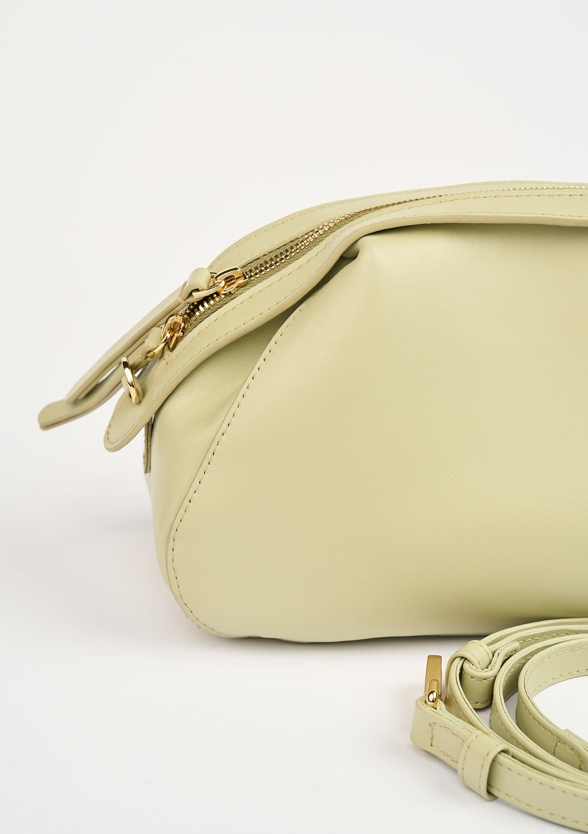 Geantă dama piele naturală Étape Venice Matcha Nappa