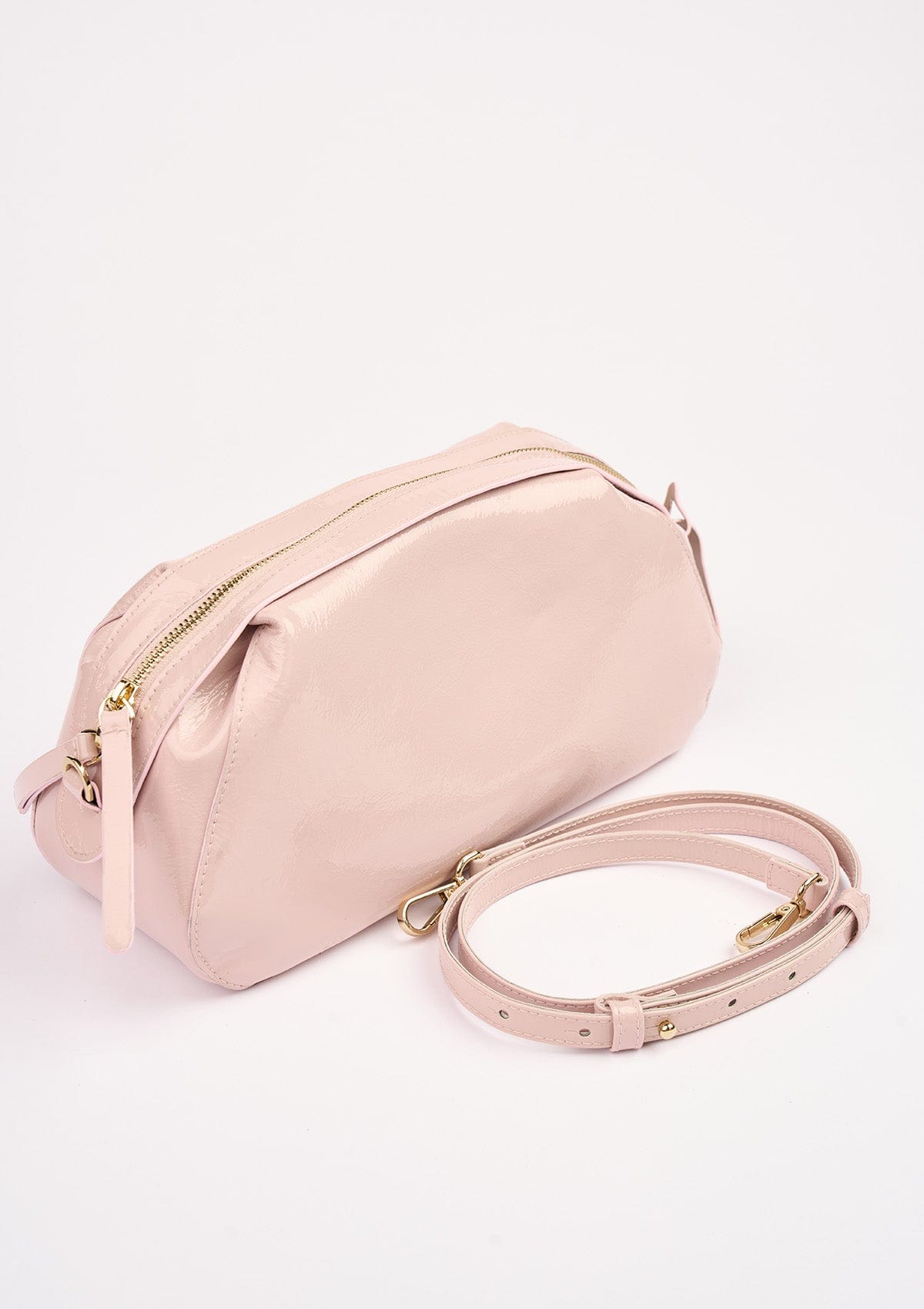 Geantă dama piele naturală Étape Venice Powder Lacca