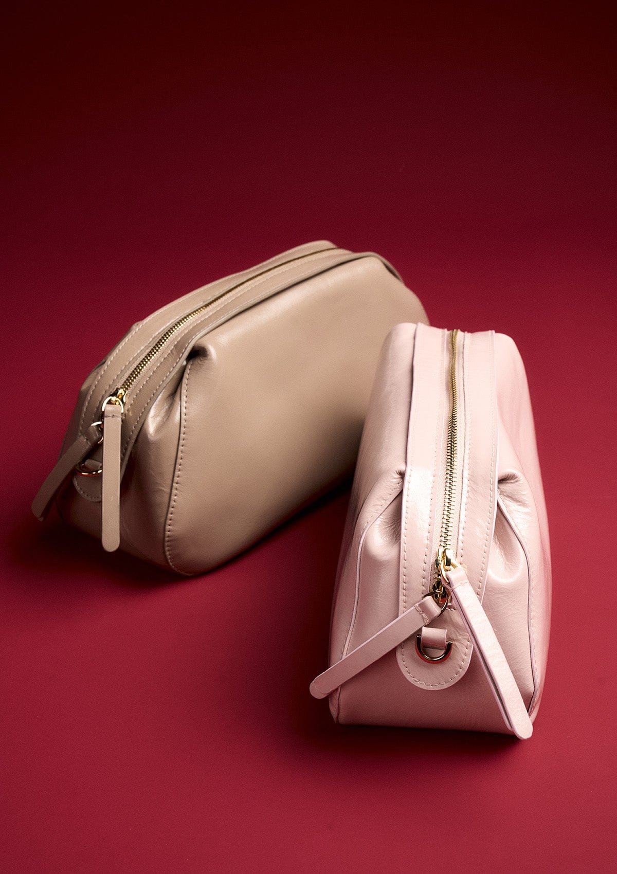 Geantă dama piele naturală Étape Venice Powder Lacca