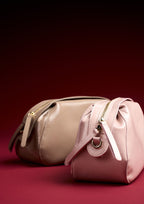 Geantă dama piele naturală Étape Venice Powder Lacca