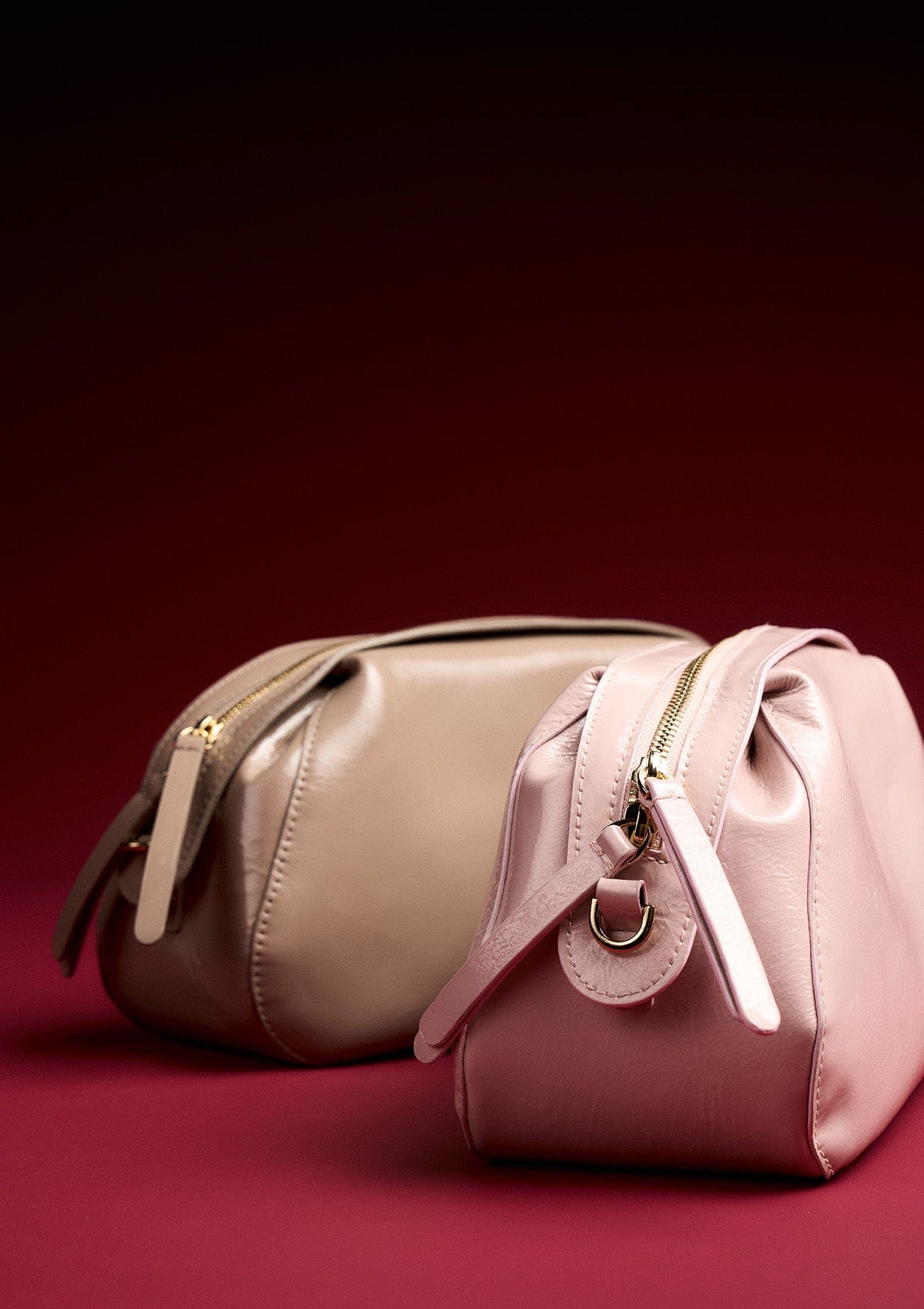 Geantă dama piele naturală Étape Venice Powder Lacca