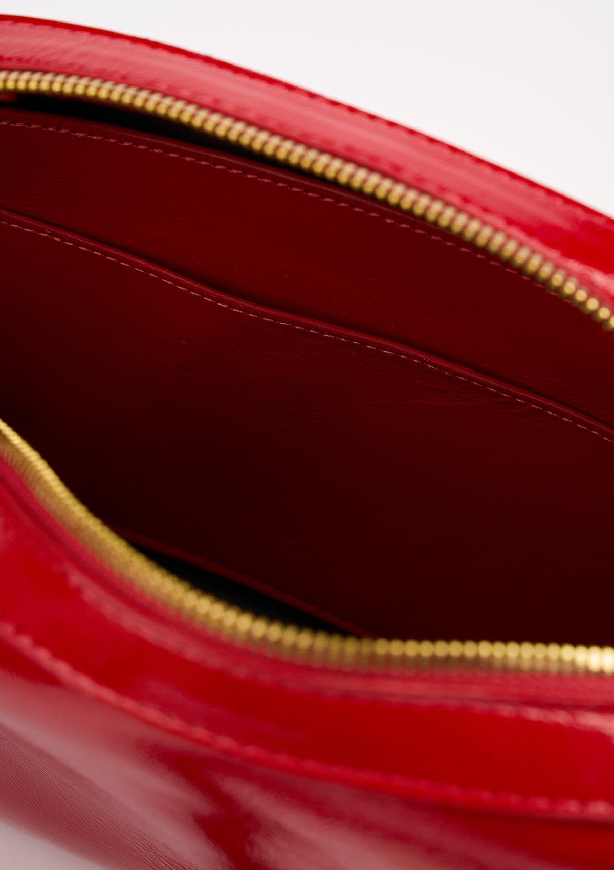 Geantă dama piele naturală Étape Venice Scarlet Lacca