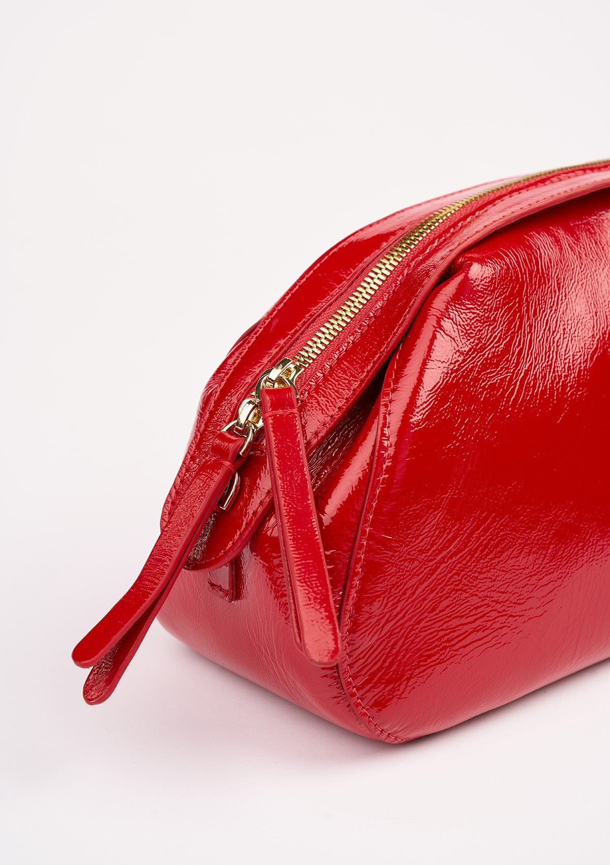 Geantă dama piele naturală Étape Venice Scarlet Lacca