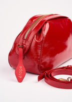 Geantă dama piele naturală Étape Venice Scarlet Lacca