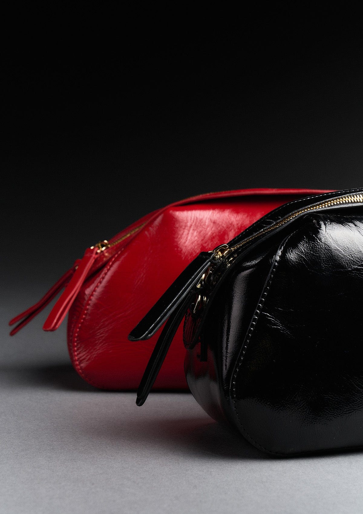 Geantă dama piele naturală Étape Venice Scarlet Lacca