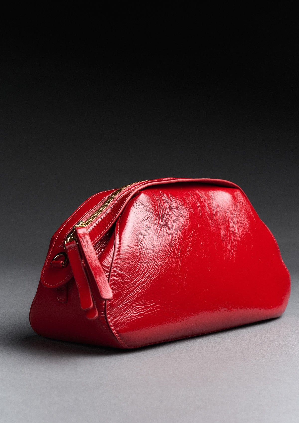 Geantă dama piele naturală Étape Venice Scarlet Lacca