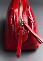 Geantă dama piele naturală Étape Venice Scarlet Lacca