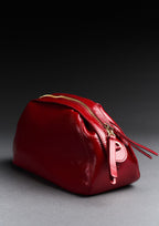 Geantă dama piele naturală Étape Venice Scarlet Lacca