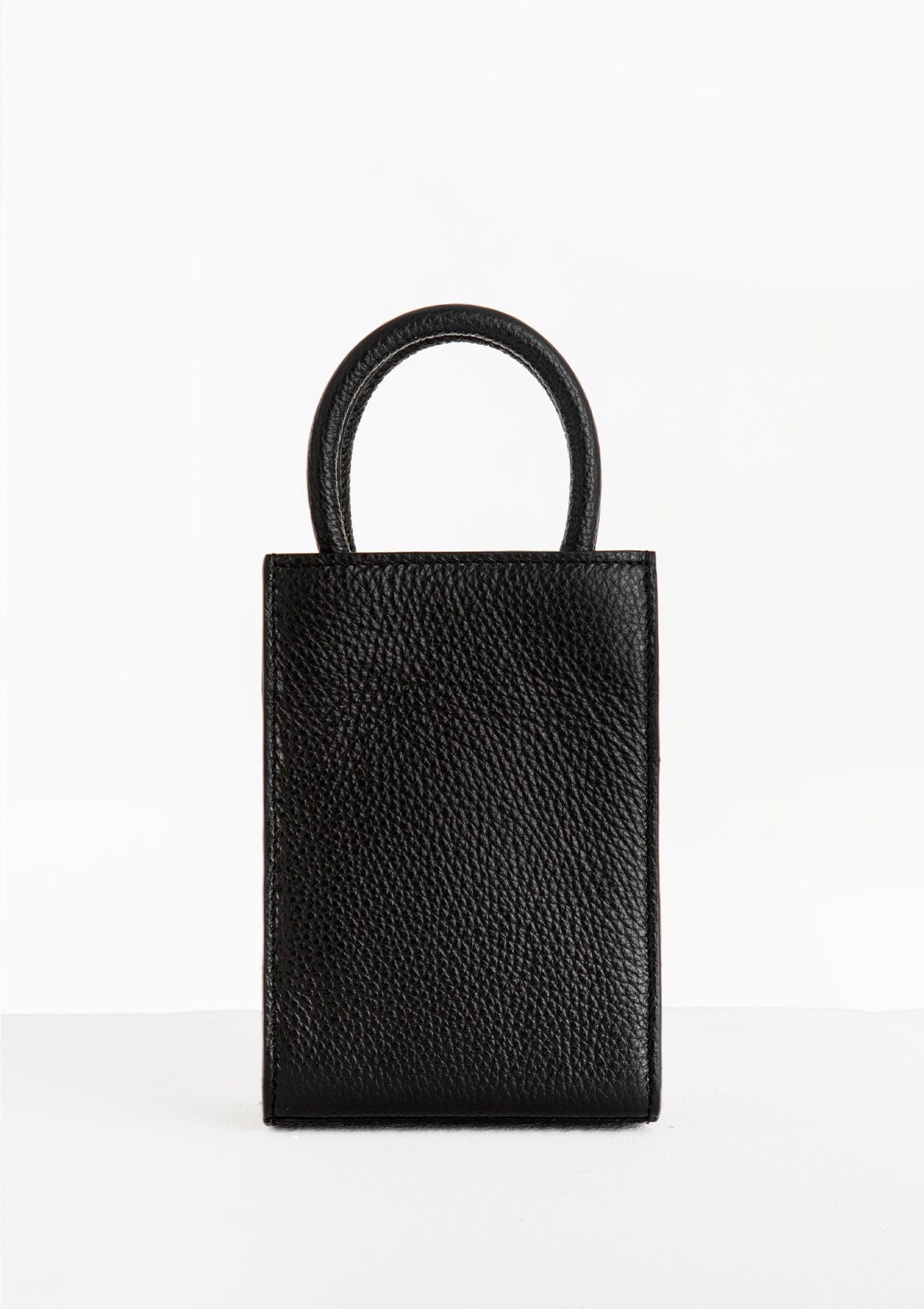 Geantă piele naturală Ètape X Sagaboy MIMI BAG Paint Black