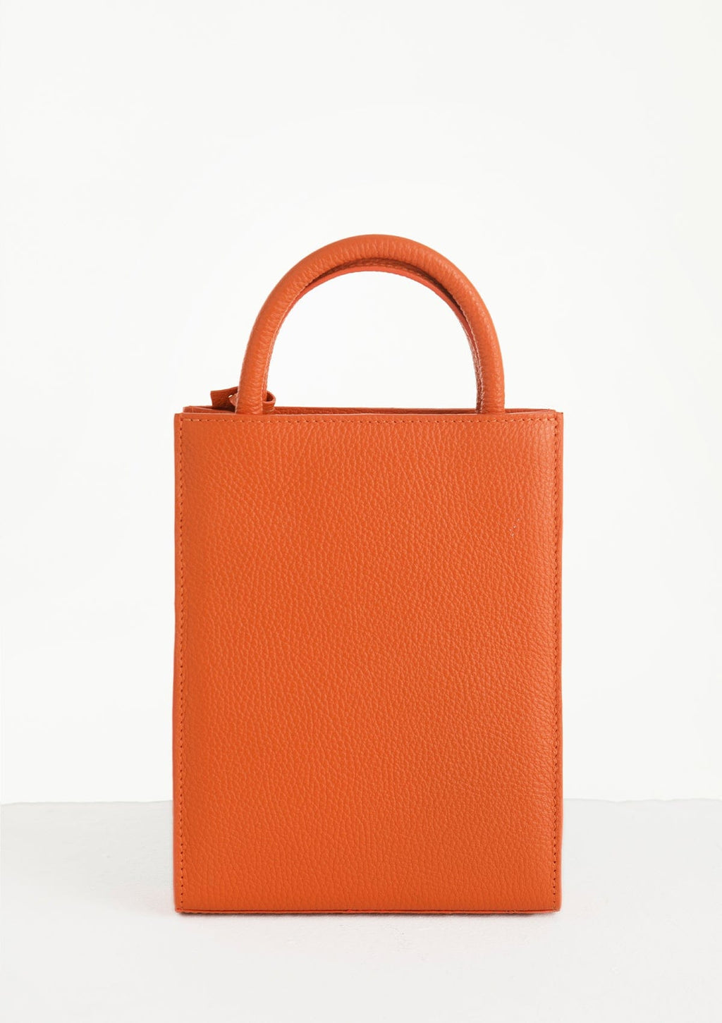 Geantă piele naturală Ètape X Sagaboy TOY BAG Paint Orange