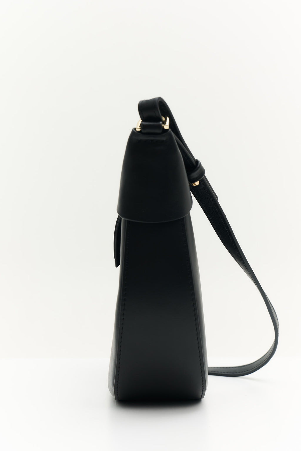Geantă dama piele naturală  Etape Moon Black Nappa