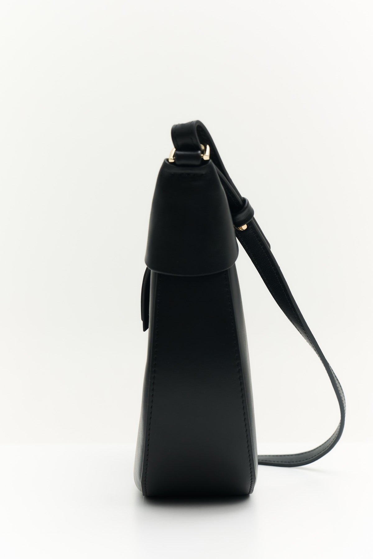 Geantă dama piele naturală  Etape Moon Black Nappa