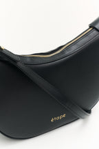 Geantă dama piele naturală  Etape Moon Black Nappa
