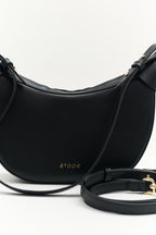 Geantă dama piele naturală  Etape Moon Black Nappa