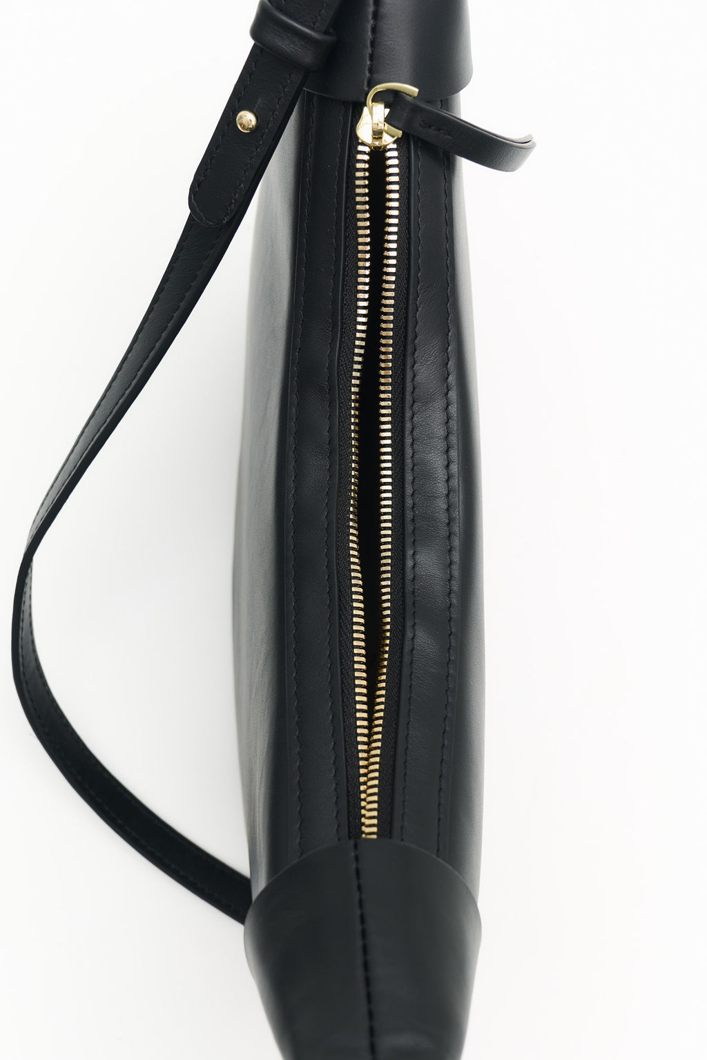 Geantă dama piele naturală  Etape Moon Black Nappa
