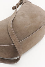 Geantă dama piele naturală de căprioară Etape Moon Truffle Suede