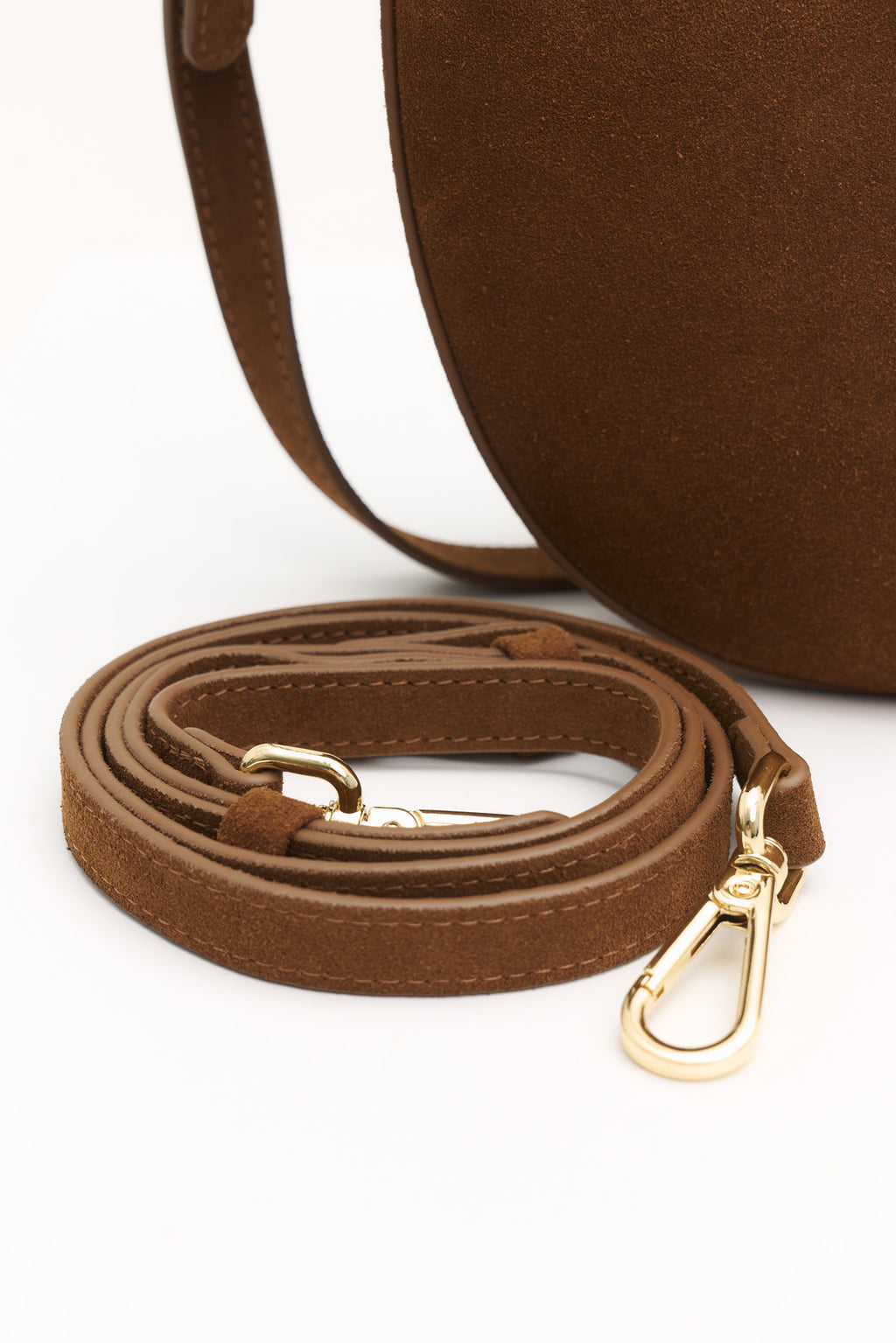 Suede bag Etape Moon Bruchatto Suede