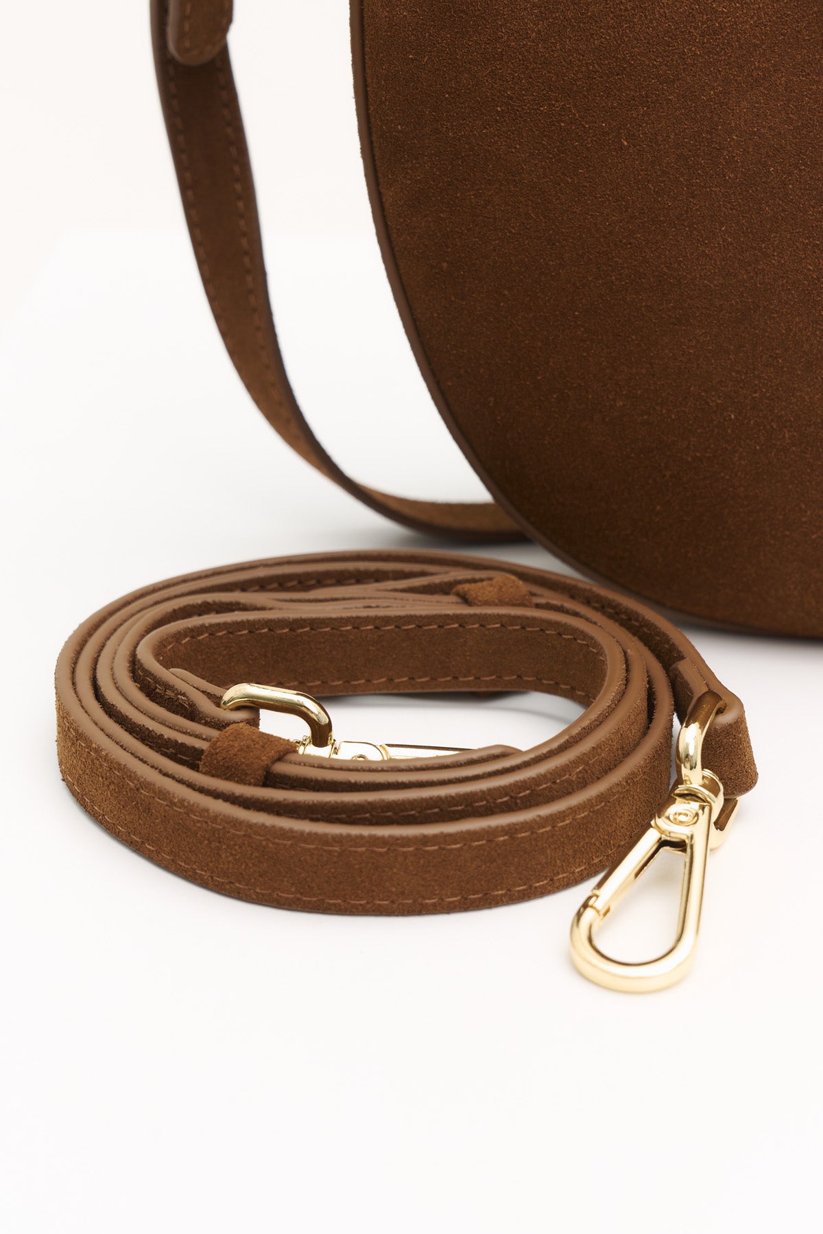 Suede bag Etape Moon Bruchatto Suede