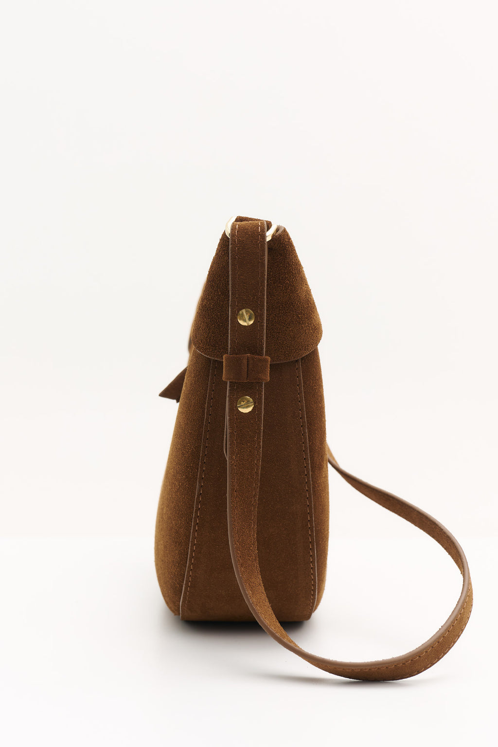 Suede bag Etape Moon Bruchatto Suede