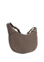 Geantă dama piele naturală de căprioară Etape Moon Truffle Suede