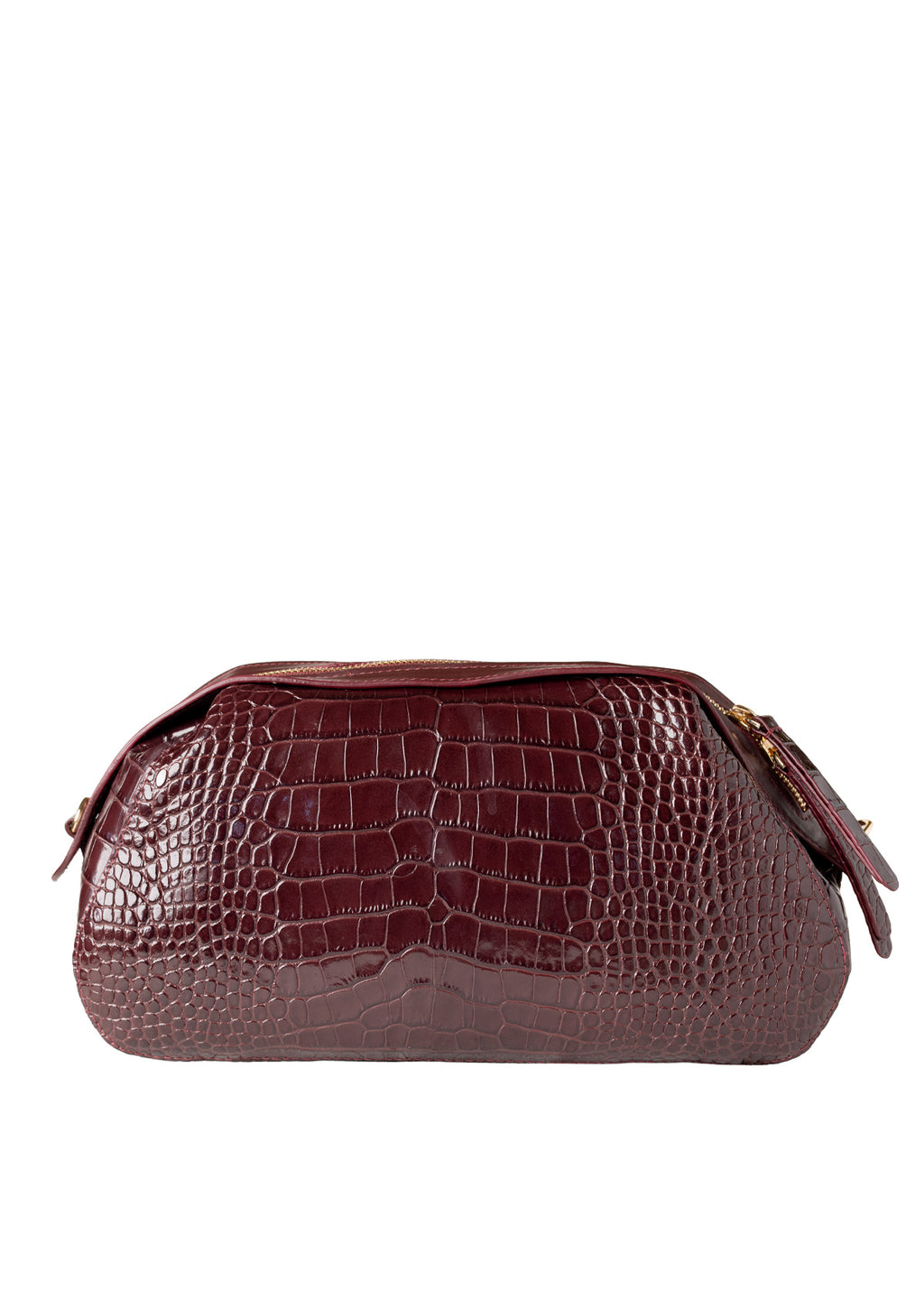 Женская сумка из натуральной кожи Étape Venice Crocco Burgundy