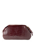 Женская сумка из натуральной кожи Étape Venice Crocco Burgundy