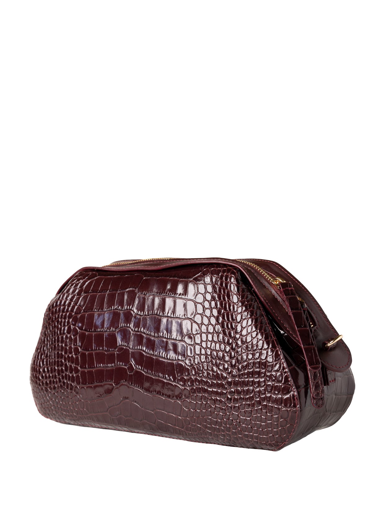 Женская сумка из натуральной кожи Étape Venice Crocco Burgundy