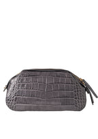 Женская сумка из натуральной кожи Étape Venice Crocco Grigio